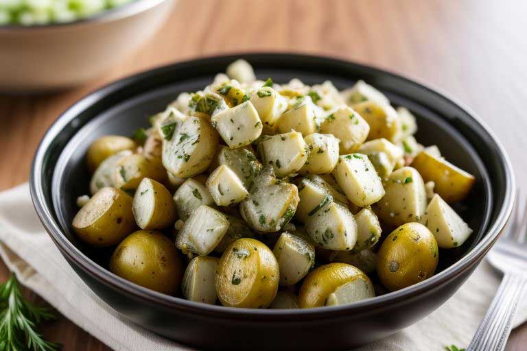 Garlic-herb-Potato-Salad